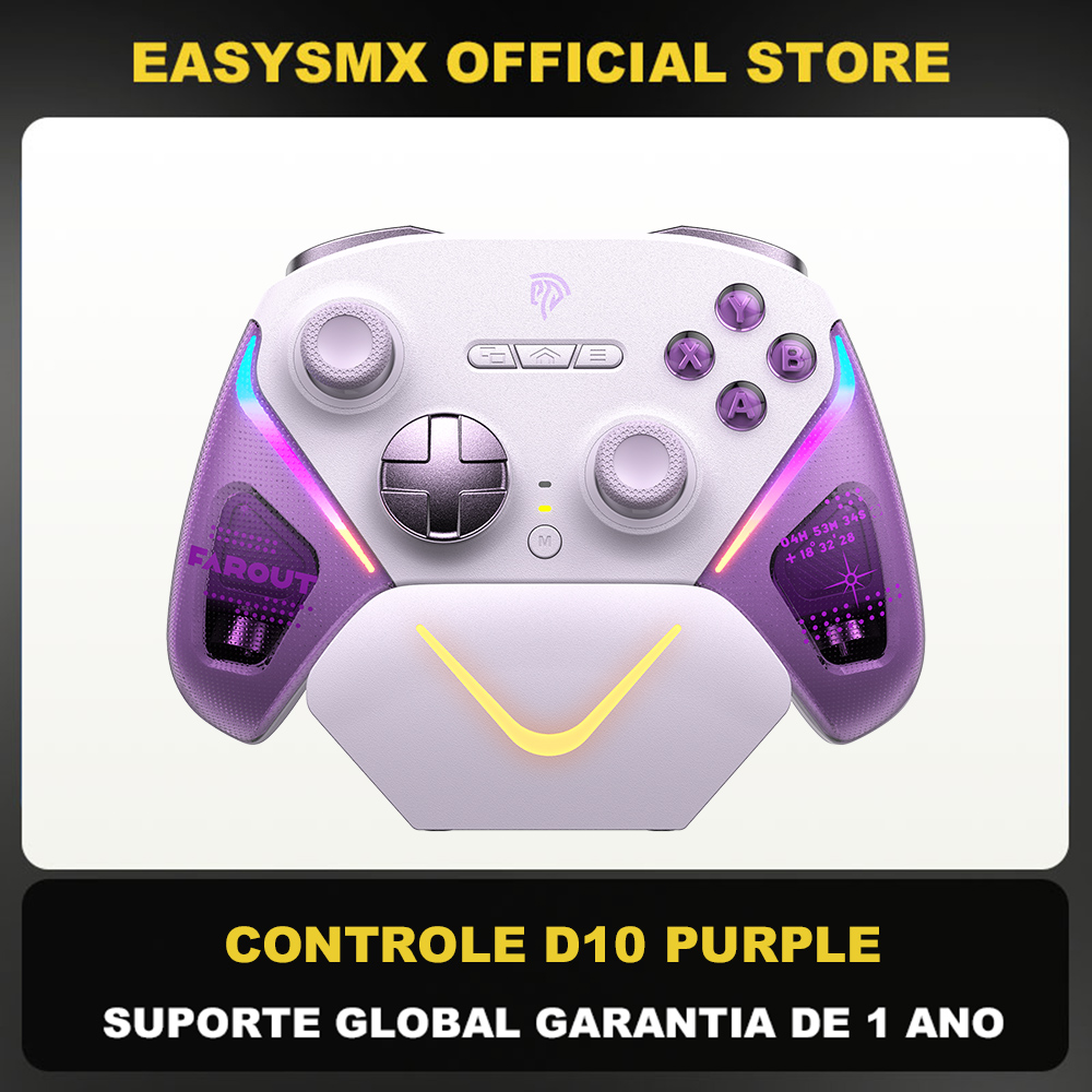 Gaming Accessories For Android - EasySMX D10 무선 게임패드 TMR 스틱
