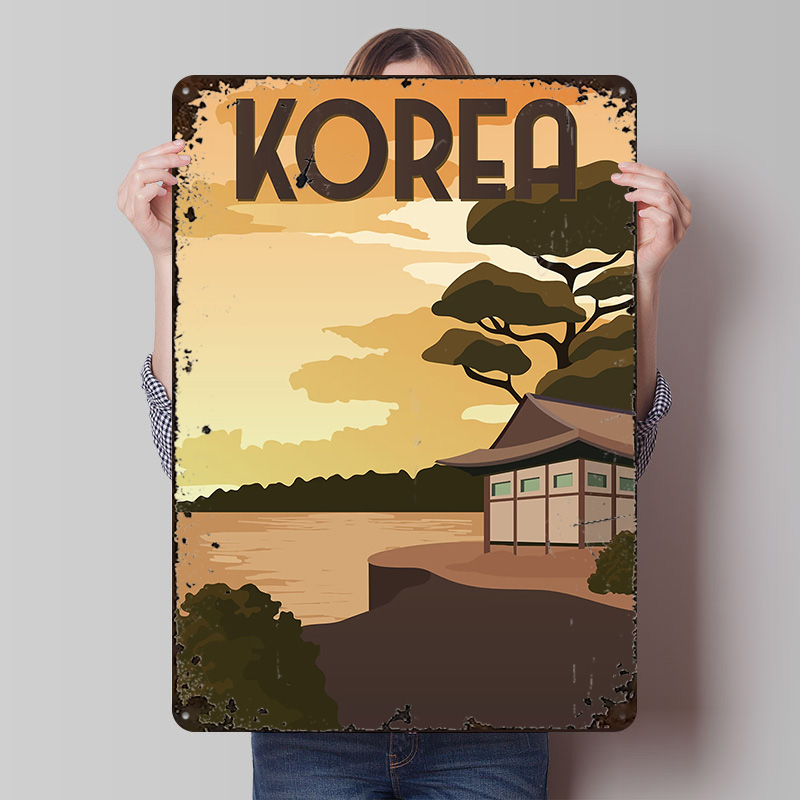 Gaming Accessories Korea - 한국 여행 프린트 포스터 맞춤형 벽