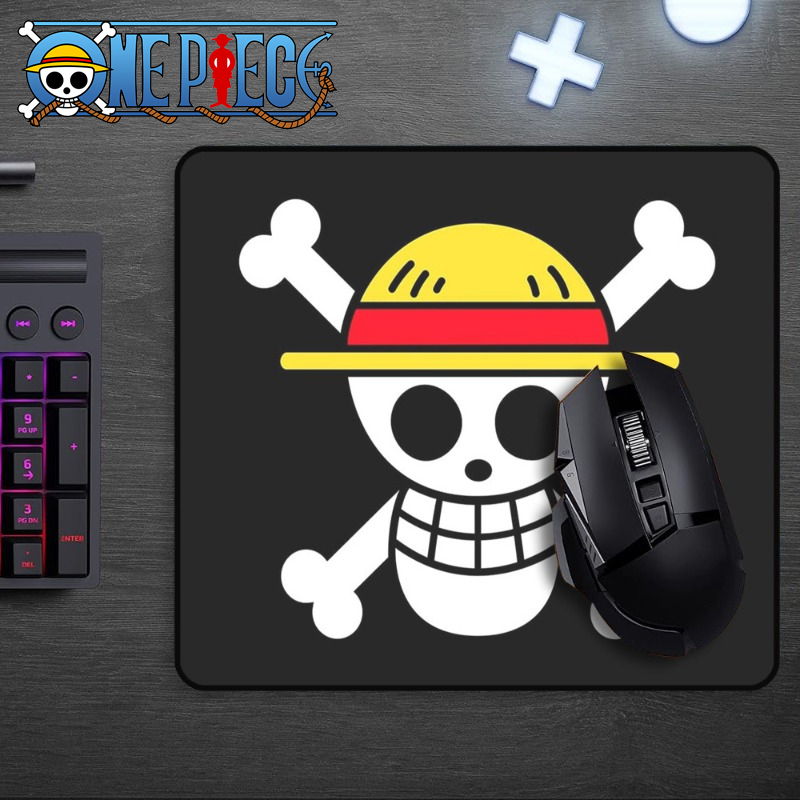 Gaming Accessories Anime - 만화 원피스 루피 해골 마우스 패드