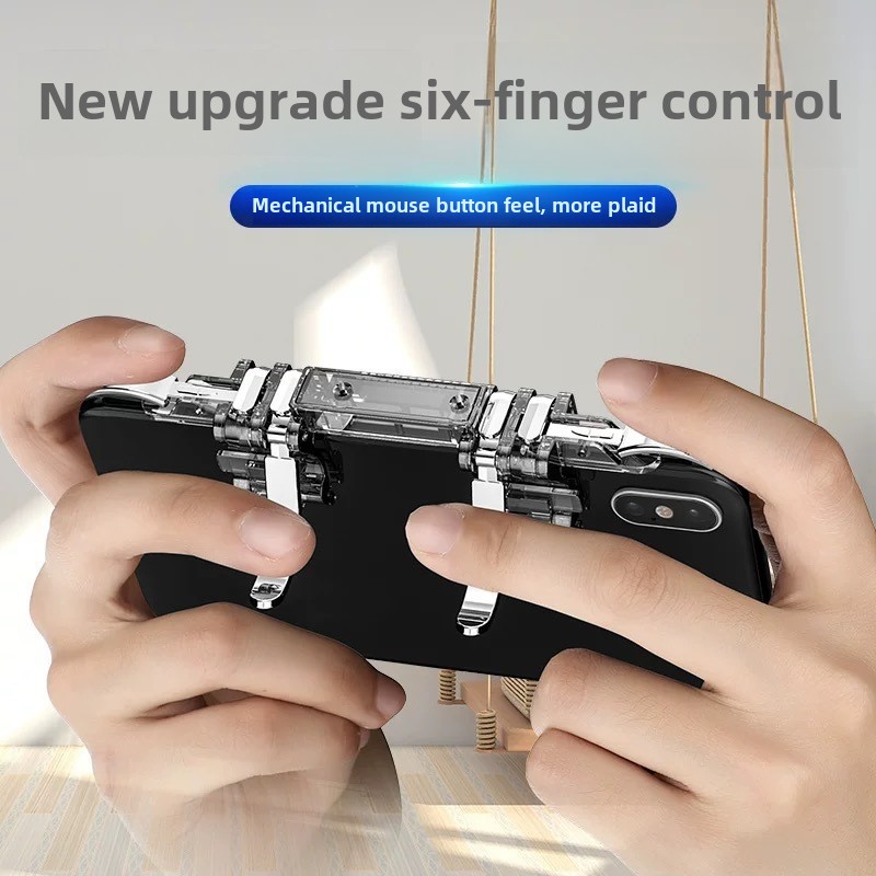 Gaming Accessories Ipad - 6 손가락 휴대 전화 게임 패드