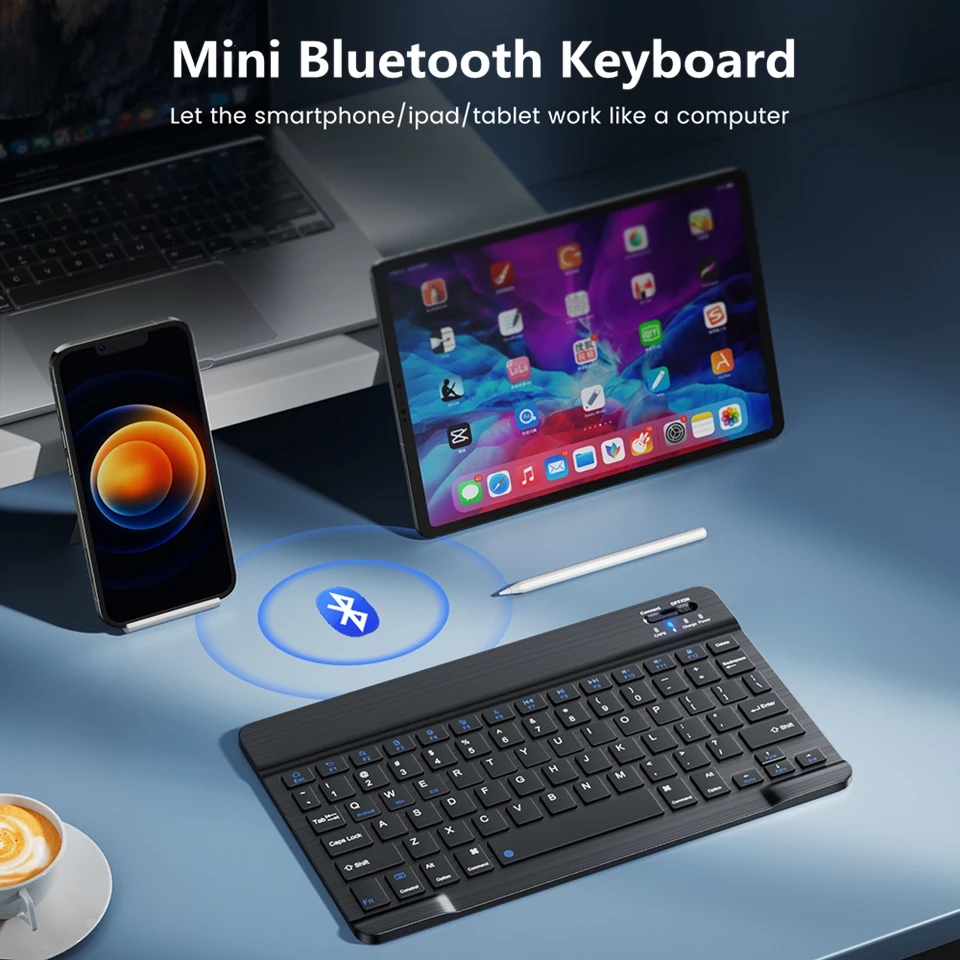 스페인어 프랑스어 블루투스 무선 키보드 아제르티 러시아 - Gaming Accessories Korea 리뷰 및 가격