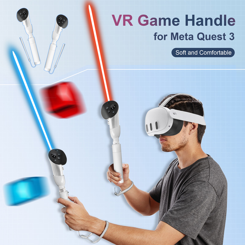메타 퀘스트 3S VR 골프 핸들용 VR 컨트롤러 그립 - Gaming Accessories Vr 리뷰 및 가격