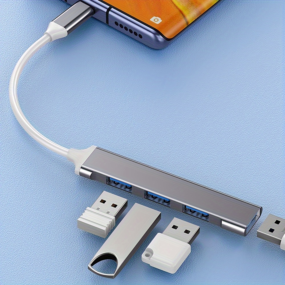 4포트 멀티 스플리터 타입 C 허브 USB 어댑터 OT - Gaming Accessories Girly 리뷰 및 가격