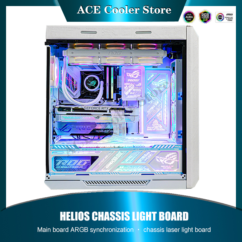 RGB 미러 PC 케이스 백플레이트 패널 라이트 보드, - Gaming Accessories Desktop 리뷰 및 가격