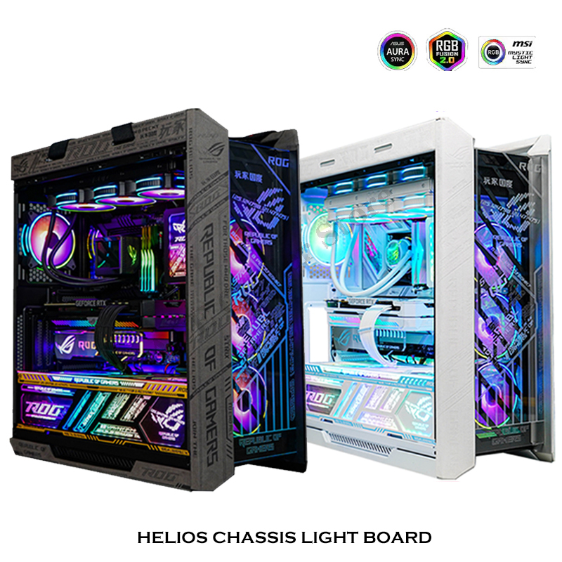 RGB 미러 PC 케이스 백플레이트 패널 라이트 보드, - Gaming Accessories Desktop 리뷰 및 가격