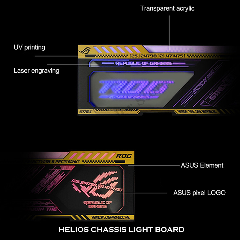 RGB 미러 PC 케이스 백플레이트 패널 라이트 보드, - Gaming Accessories Desktop 리뷰 및 가격