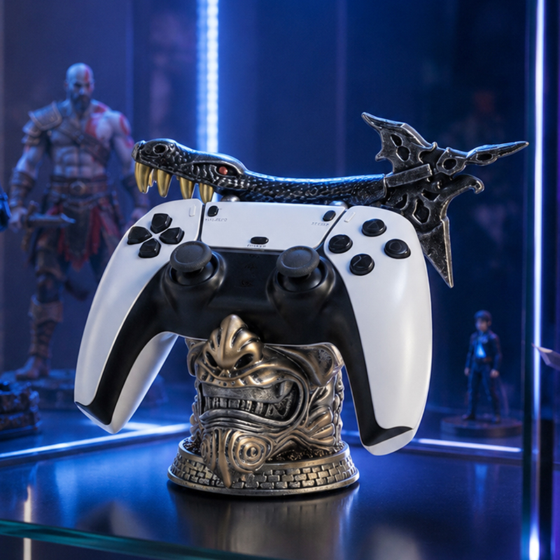 창의적인 모조 데몬 레진 게임 컨트롤러 스탠드 PS5  - Gaming Setup Accessories Xbox 리뷰 및 가격