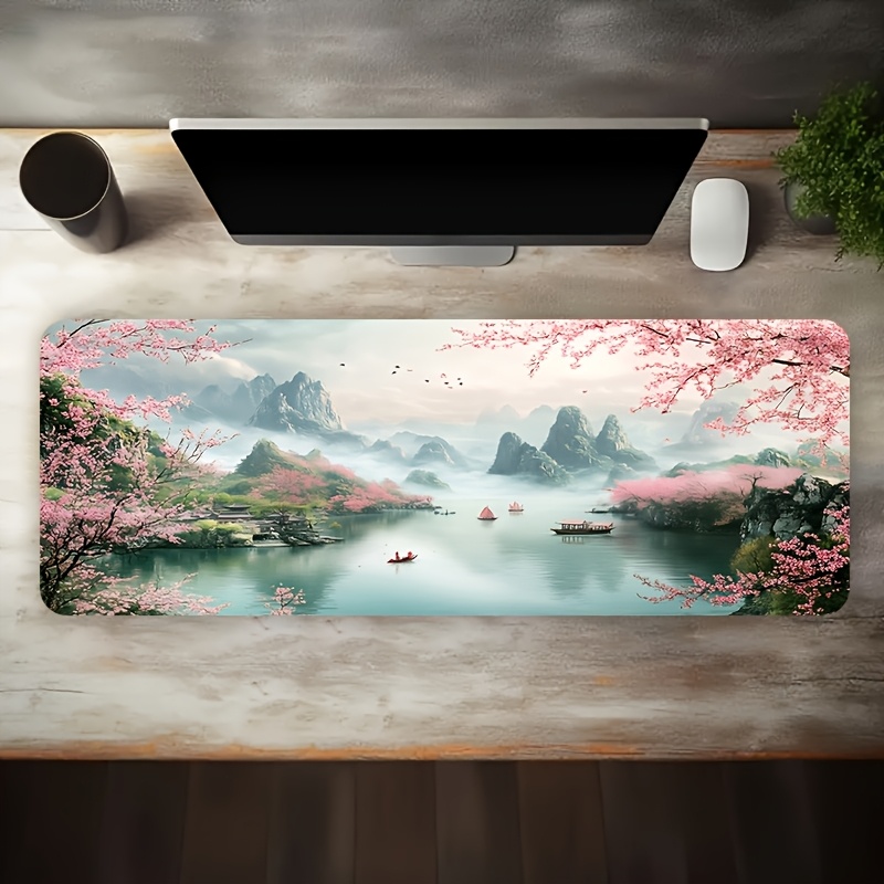 브랜드 대형 게임용 마우스 패드 아이언 아트 체리 블라 - Gaming Accessories Brands 리뷰 및 가격