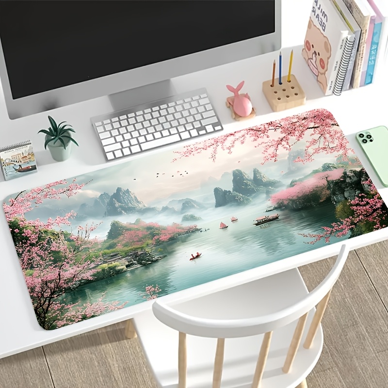 브랜드 대형 게임용 마우스 패드 아이언 아트 체리 블라 - Gaming Accessories Brands 리뷰 및 가격