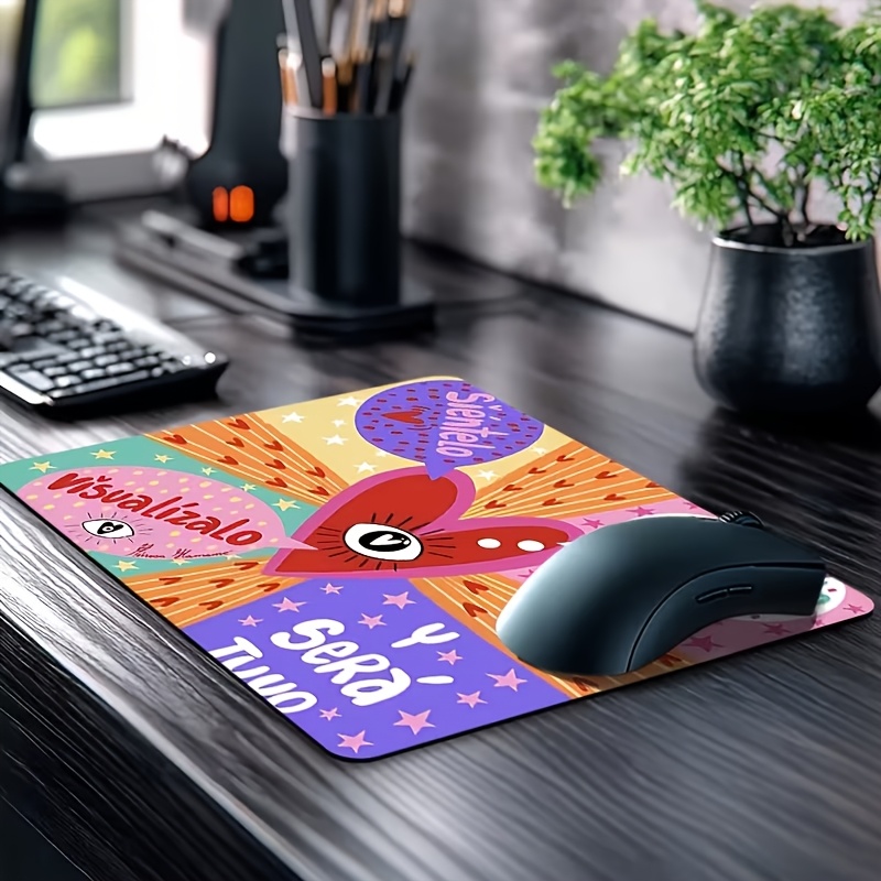브랜드 이블 아이 마우스 패드 아이언 아트 논슬립 베이 - Gaming Accessories Brands 리뷰 및 가격