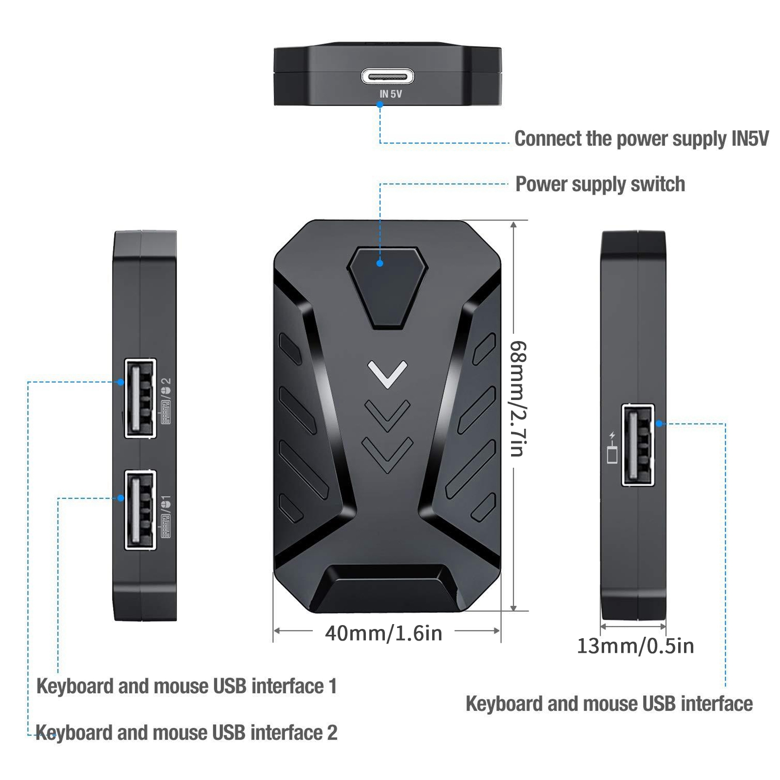 게임용 키보드 마우스 변환기 어댑터 안드로이드/하모니오 - Gaming Accessories For Android 리뷰 및 가격