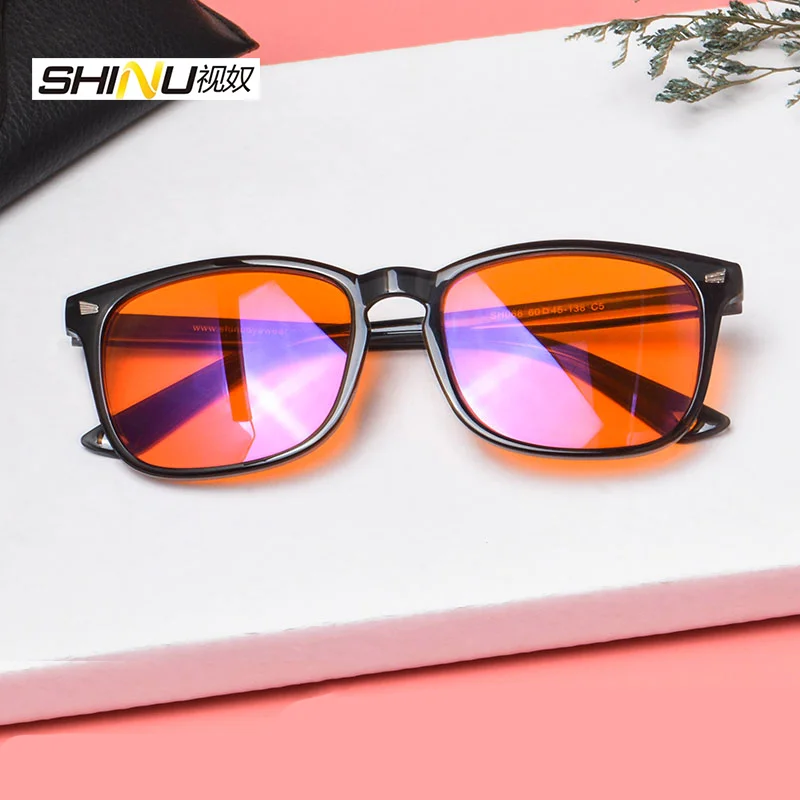 SHINU 오렌지 톤 안경 블루라이트 차단 오렌지 렌즈 - Gaming Glasses Tinted 리뷰 및 가격