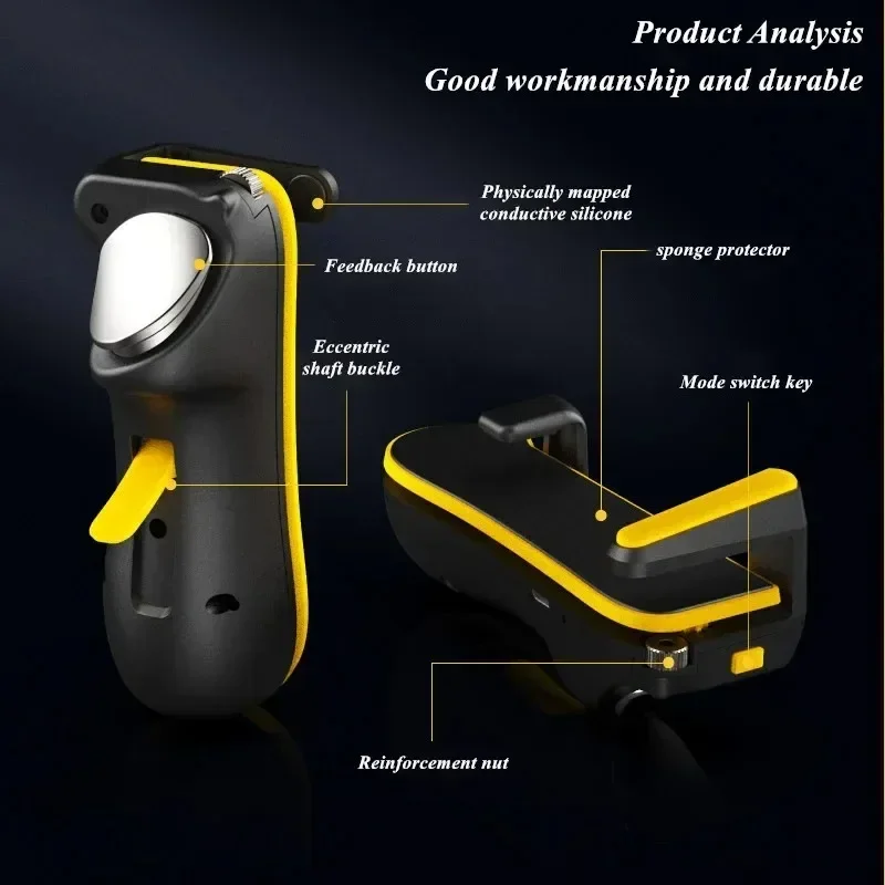 JS31 4 손가락 태블릿 게임 트리거 핸들, L1R1 - Gaming Accessories Ipad 리뷰 및 가격
