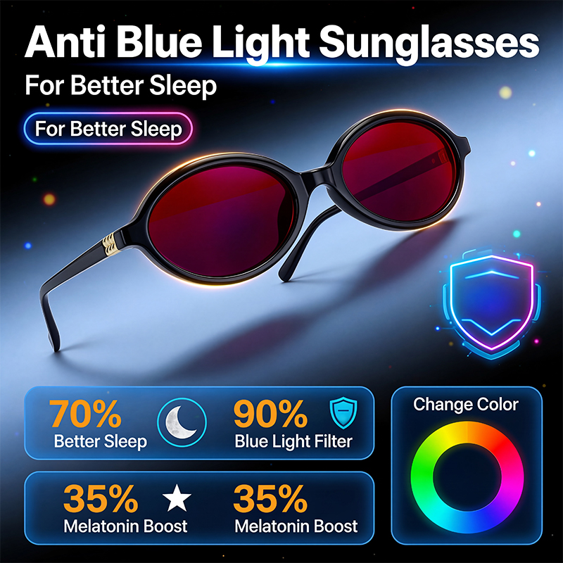 블루라이트 차단 타원형 안경 여성 남성 수면 개선 레드 - Gaming Glasses Tinted 리뷰 및 가격