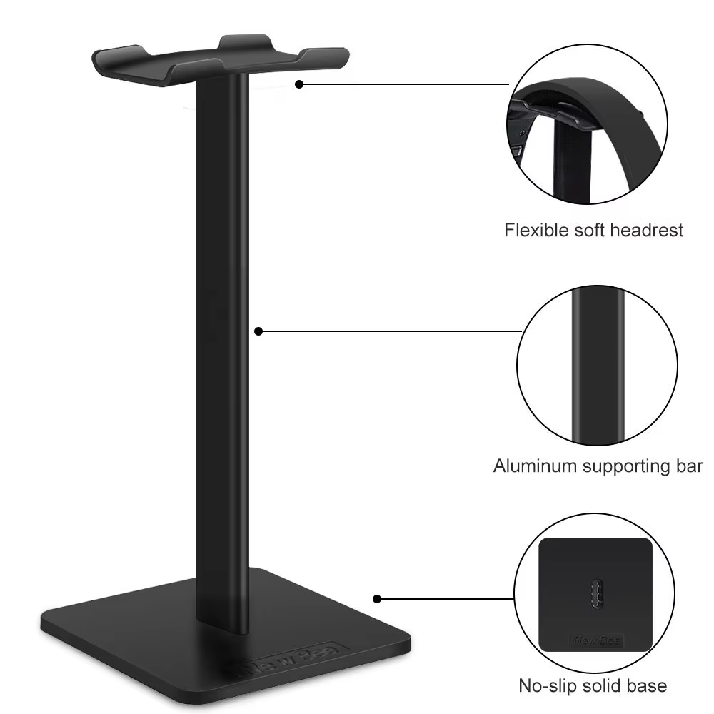 새로운 Bee Z1 알루미늄 합금 헤드폰 스탠드 홀더  - Gaming Accessories Sale 리뷰 및 가격