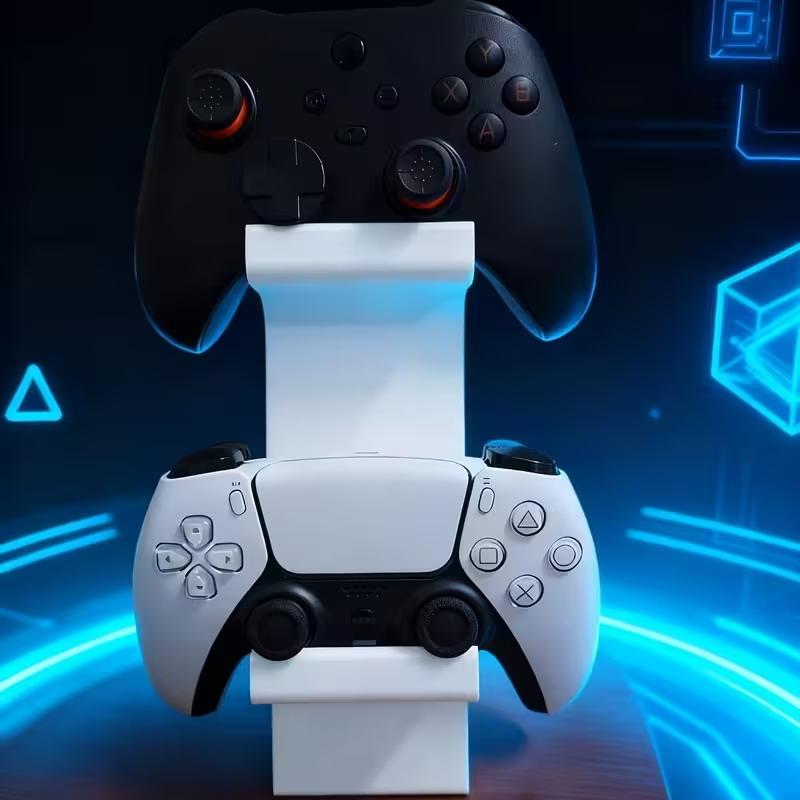 ● 헤드셋 홀더가 있는 책상용 3-in-1 컨트롤러 스 - Gaming Accessories Sale 리뷰 및 가격
