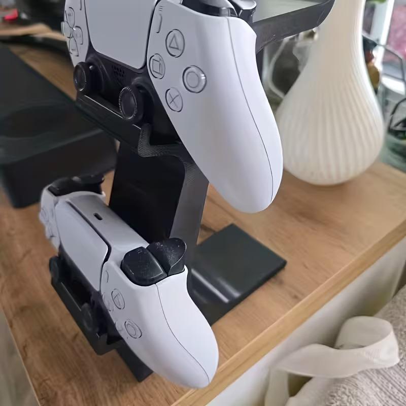 ● 헤드셋 홀더가 있는 책상용 3-in-1 컨트롤러 스 - Gaming Accessories Sale 리뷰 및 가격