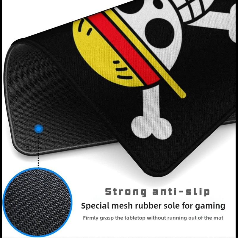 만화 원피스 루피 해골 마우스 패드 컴퓨터 노트북 키보 - Gaming Accessories Anime 리뷰 및 가격