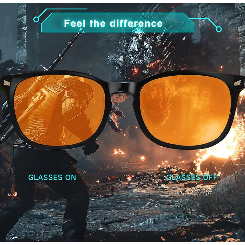 트렌디한 블루라이트 차단 안경 여성 남성 더 나은 수면 - Gaming Glasses Tinted 리뷰 및 가격