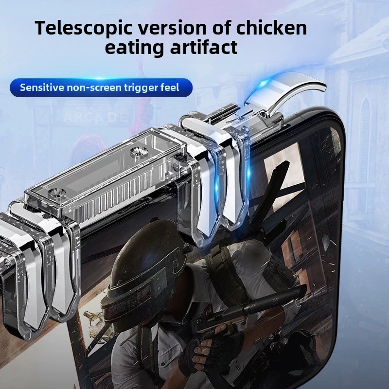 6 손가락 휴대 전화 게임 패드 조이스틱 컨트롤러 Z0 - Gaming Accessories Ipad 리뷰 및 가격
