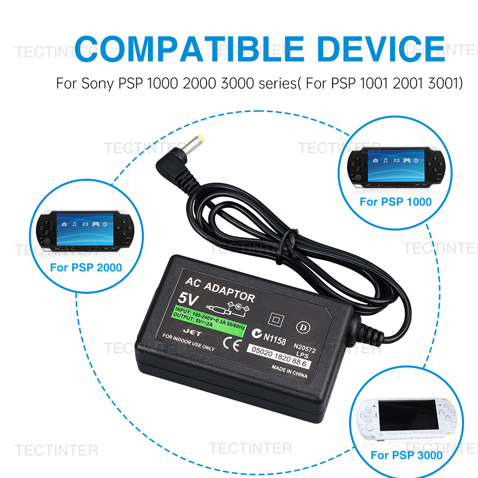 EU US 플러그 AC 어댑터 벽면 충전기 (PSP 충 - Gaming Accessories Phone 리뷰 및 가격