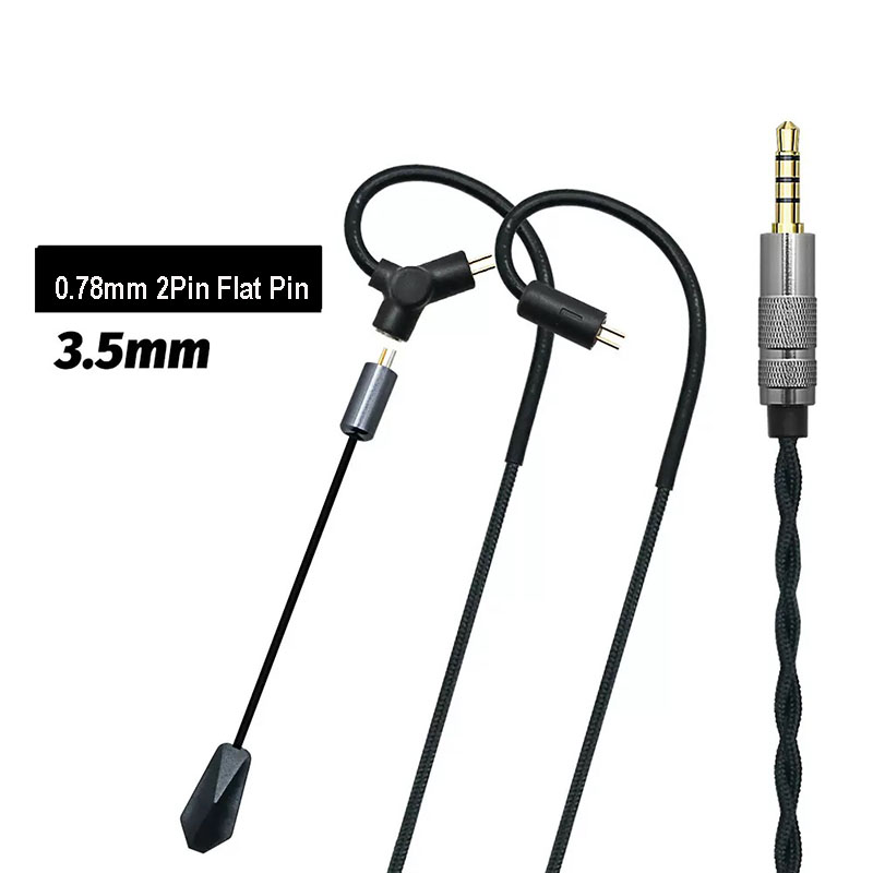 0.78 QDC MMCX 게이밍 이어폰 케이블 3.5m - Gaming Accessories Sale 리뷰 및 가격
