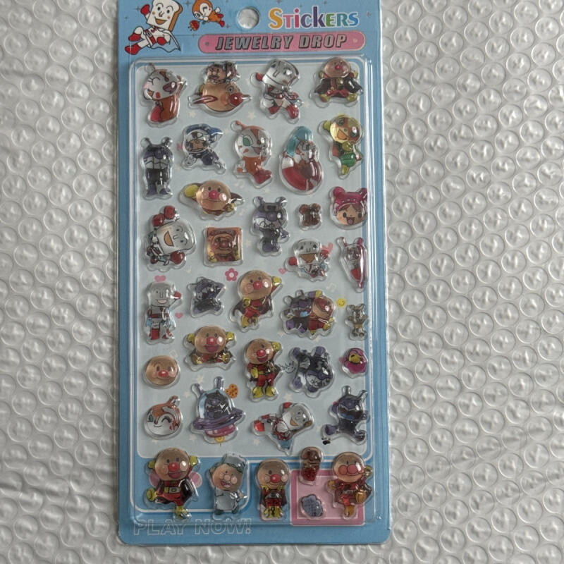 카와이 앤팬맨 3D 릴리프 스티커 창의력 만화 크리스탈 - Gaming Accessories Anime 리뷰 및 가격