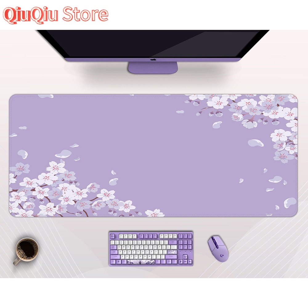일본 핑크 사쿠라 데스크 매트 애니메이션 감성 게이밍  - Gaming Accessories Girly 리뷰 및 가격